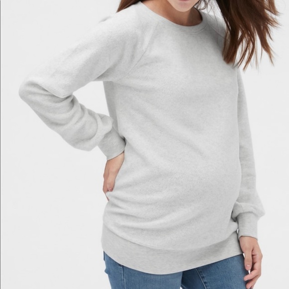 gap maternity sweatshirt